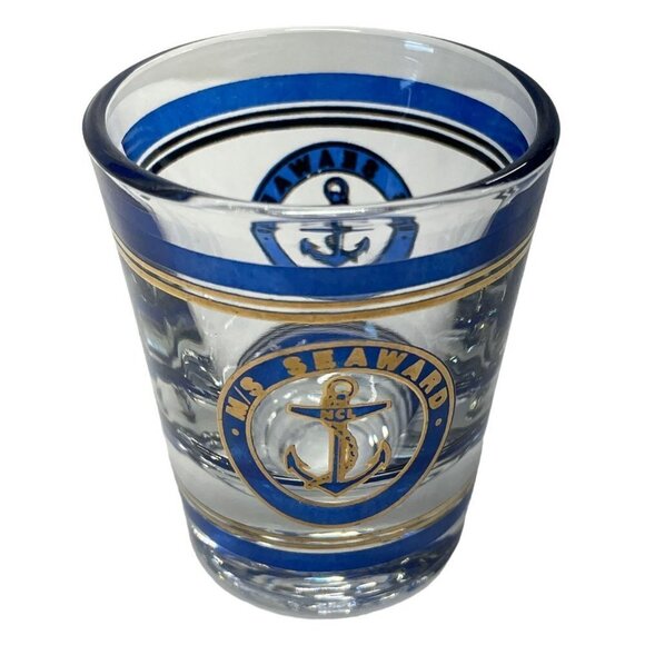 Shot Glass MS Seaward NCL Norwegian Cruise Line Vintage - Picture 1 of 2